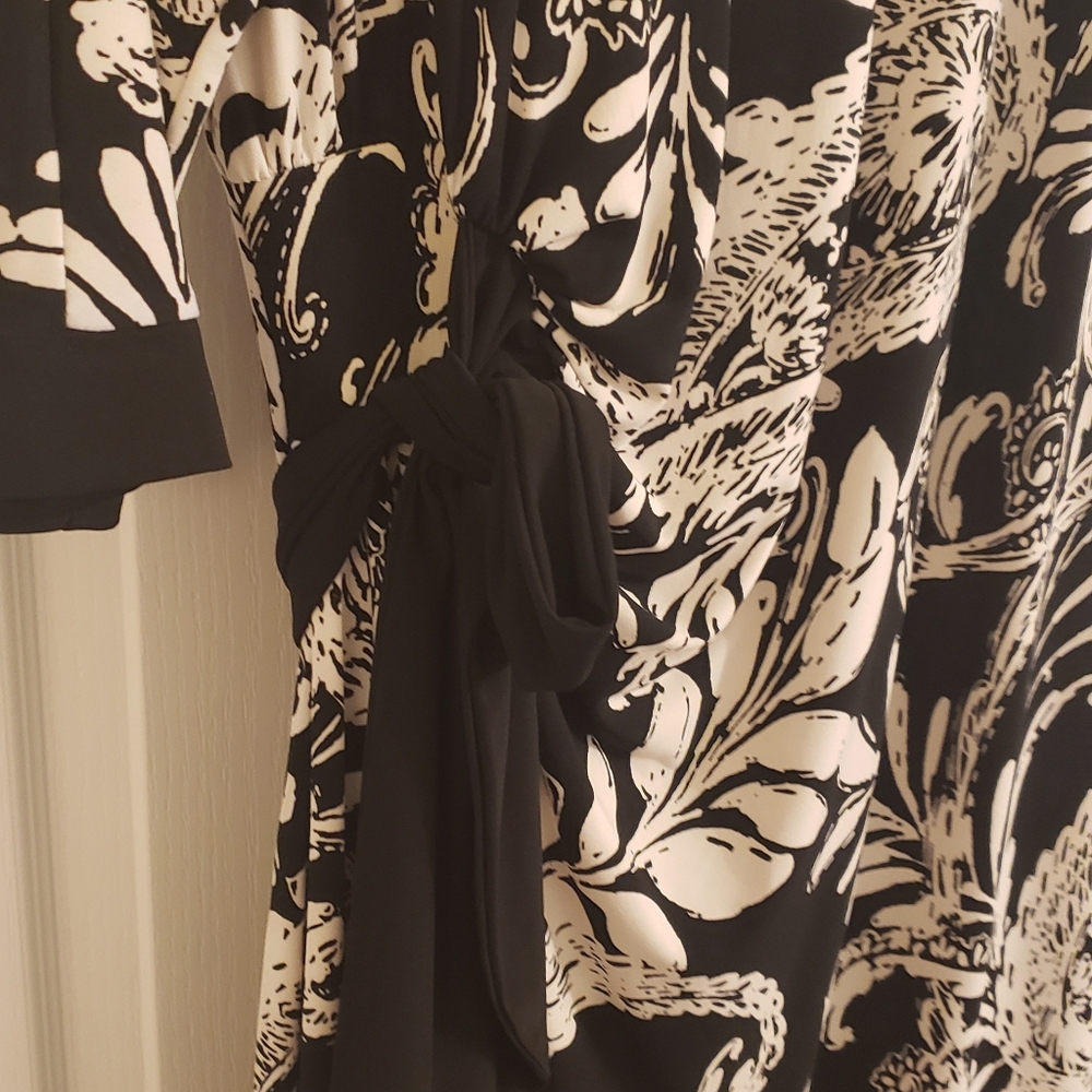 NWT Black & white dress sz 20W - Picture 3 of 9
